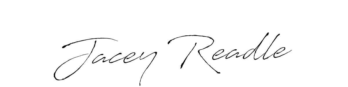 How to make Jacey Readle signature? Antro_Vectra is a professional autograph style. Create handwritten signature for Jacey Readle name. Jacey Readle signature style 6 images and pictures png