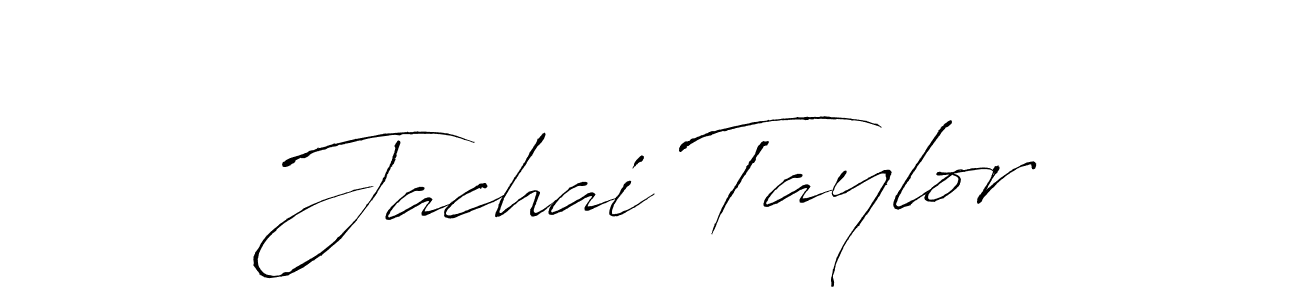 Jachai Taylor stylish signature style. Best Handwritten Sign (Antro_Vectra) for my name. Handwritten Signature Collection Ideas for my name Jachai Taylor. Jachai Taylor signature style 6 images and pictures png