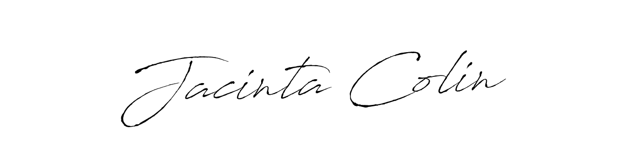 See photos of Jacinta Colin official signature by Spectra . Check more albums & portfolios. Read reviews & check more about Antro_Vectra font. Jacinta Colin signature style 6 images and pictures png