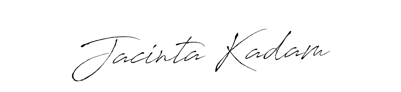 Make a beautiful signature design for name Jacinta Kadam. Use this online signature maker to create a handwritten signature for free. Jacinta Kadam signature style 6 images and pictures png