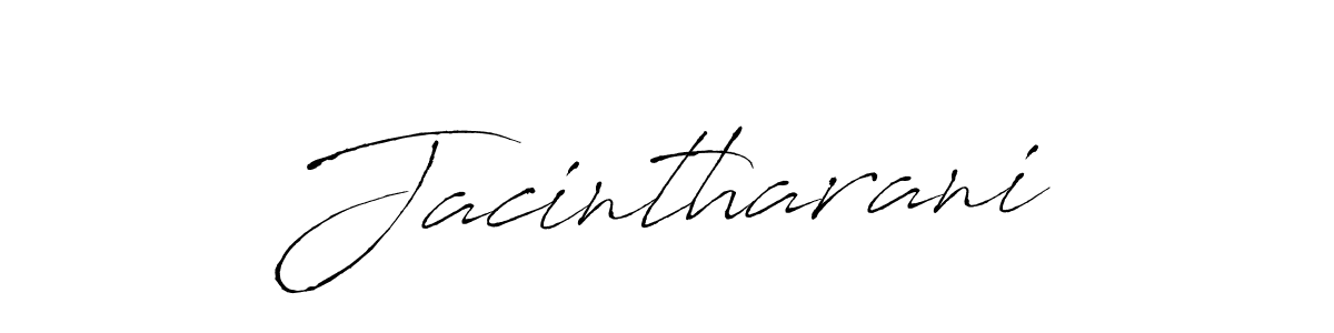 Use a signature maker to create a handwritten signature online. With this signature software, you can design (Antro_Vectra) your own signature for name Jacintharani. Jacintharani signature style 6 images and pictures png