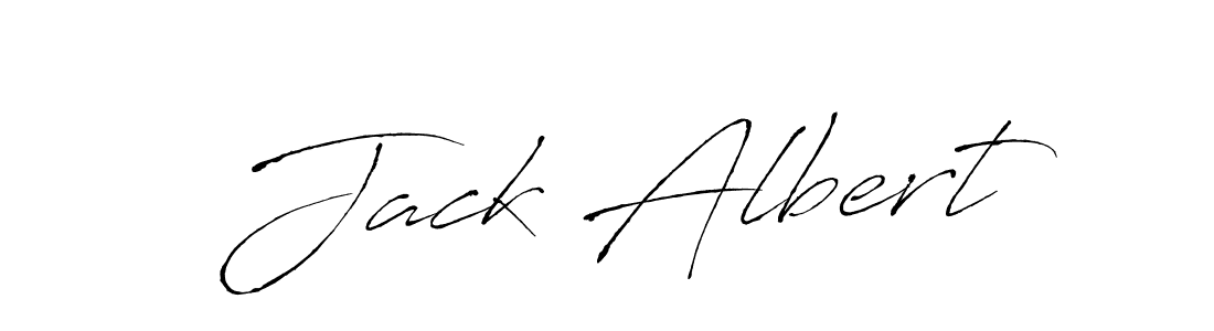 Design your own signature with our free online signature maker. With this signature software, you can create a handwritten (Antro_Vectra) signature for name Jack Albert. Jack Albert signature style 6 images and pictures png