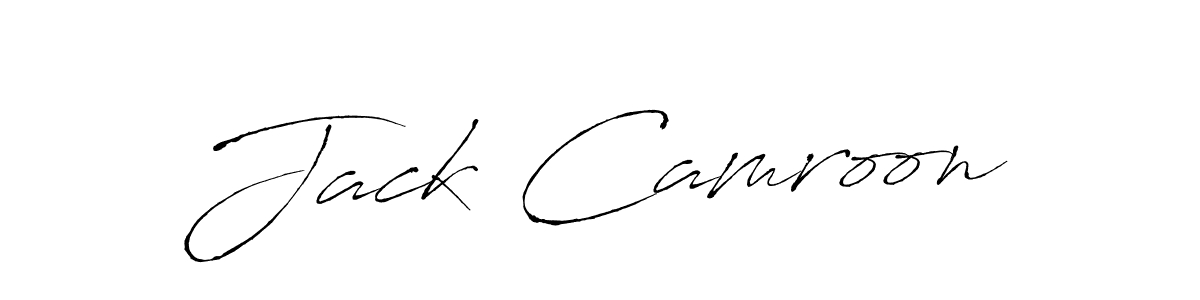 Create a beautiful signature design for name Jack Camroon. With this signature (Antro_Vectra) fonts, you can make a handwritten signature for free. Jack Camroon signature style 6 images and pictures png