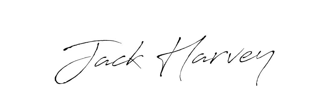 Make a beautiful signature design for name Jack Harvey. With this signature (Antro_Vectra) style, you can create a handwritten signature for free. Jack Harvey signature style 6 images and pictures png