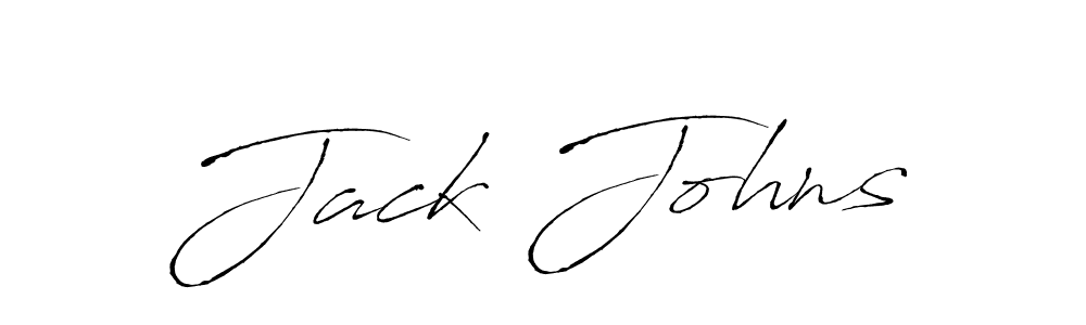 You should practise on your own different ways (Antro_Vectra) to write your name (Jack Johns) in signature. don't let someone else do it for you. Jack Johns signature style 6 images and pictures png