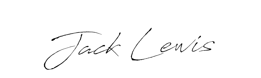 Jack Lewis stylish signature style. Best Handwritten Sign (Antro_Vectra) for my name. Handwritten Signature Collection Ideas for my name Jack Lewis. Jack Lewis signature style 6 images and pictures png