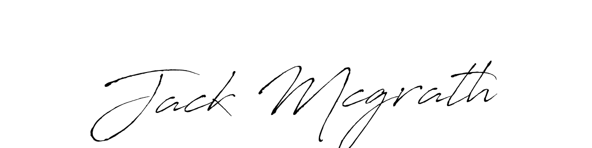 Design your own signature with our free online signature maker. With this signature software, you can create a handwritten (Antro_Vectra) signature for name Jack Mcgrath. Jack Mcgrath signature style 6 images and pictures png