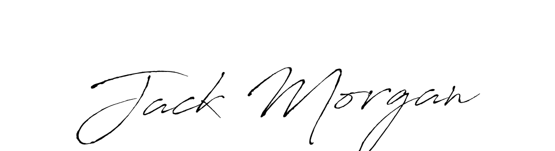 Jack Morgan stylish signature style. Best Handwritten Sign (Antro_Vectra) for my name. Handwritten Signature Collection Ideas for my name Jack Morgan. Jack Morgan signature style 6 images and pictures png