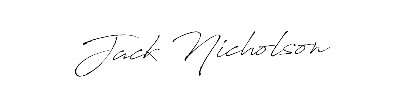 Antro_Vectra is a professional signature style that is perfect for those who want to add a touch of class to their signature. It is also a great choice for those who want to make their signature more unique. Get Jack Nicholson name to fancy signature for free. Jack Nicholson signature style 6 images and pictures png