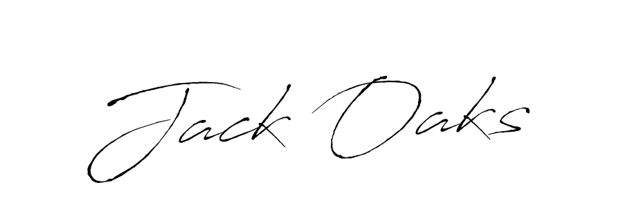 Make a beautiful signature design for name Jack Oaks. With this signature (Antro_Vectra) style, you can create a handwritten signature for free. Jack Oaks signature style 6 images and pictures png