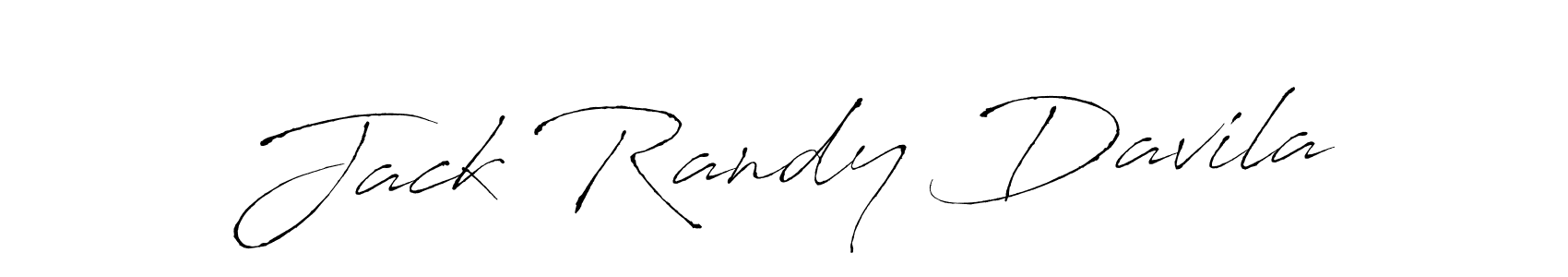 Design your own signature with our free online signature maker. With this signature software, you can create a handwritten (Antro_Vectra) signature for name Jack Randy Davila. Jack Randy Davila signature style 6 images and pictures png