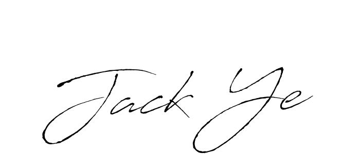 Also we have Jack Ye name is the best signature style. Create professional handwritten signature collection using Antro_Vectra autograph style. Jack Ye signature style 6 images and pictures png