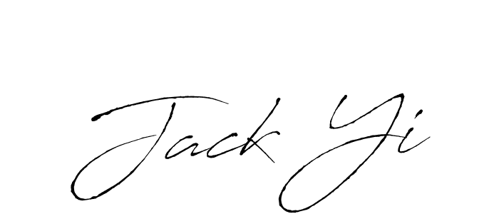 Antro_Vectra is a professional signature style that is perfect for those who want to add a touch of class to their signature. It is also a great choice for those who want to make their signature more unique. Get Jack Yi name to fancy signature for free. Jack Yi signature style 6 images and pictures png