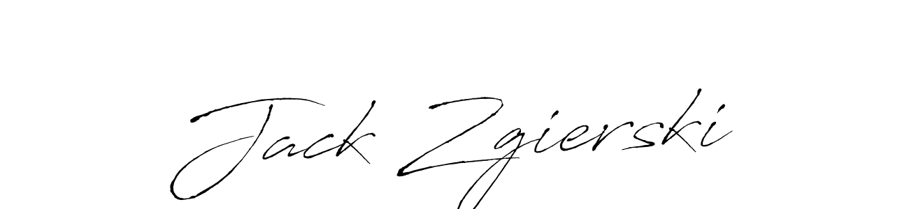 The best way (Antro_Vectra) to make a short signature is to pick only two or three words in your name. The name Jack Zgierski include a total of six letters. For converting this name. Jack Zgierski signature style 6 images and pictures png