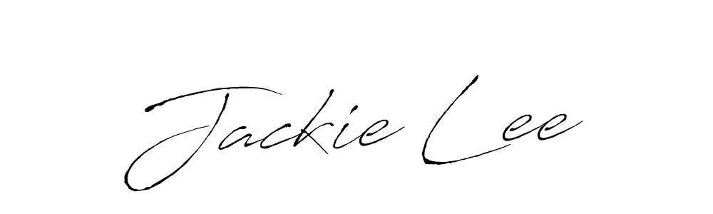 Design your own signature with our free online signature maker. With this signature software, you can create a handwritten (Antro_Vectra) signature for name Jackie Lee. Jackie Lee signature style 6 images and pictures png