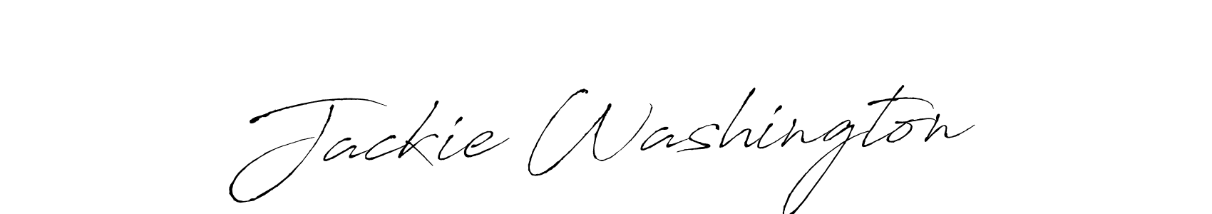 Create a beautiful signature design for name Jackie Washington. With this signature (Antro_Vectra) fonts, you can make a handwritten signature for free. Jackie Washington signature style 6 images and pictures png