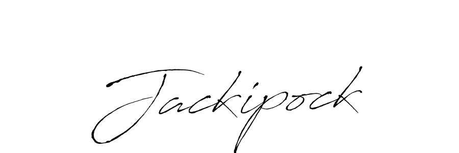 How to make Jackipock name signature. Use Antro_Vectra style for creating short signs online. This is the latest handwritten sign. Jackipock signature style 6 images and pictures png