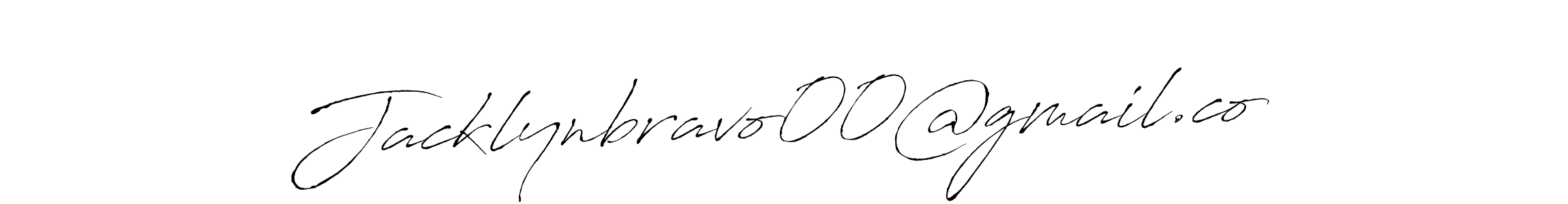 How to make Jacklynbravo00@gmail.co signature? Antro_Vectra is a professional autograph style. Create handwritten signature for Jacklynbravo00@gmail.co name. Jacklynbravo00@gmail.co signature style 6 images and pictures png