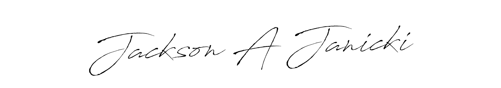 Make a beautiful signature design for name Jackson A Janicki. Use this online signature maker to create a handwritten signature for free. Jackson A Janicki signature style 6 images and pictures png