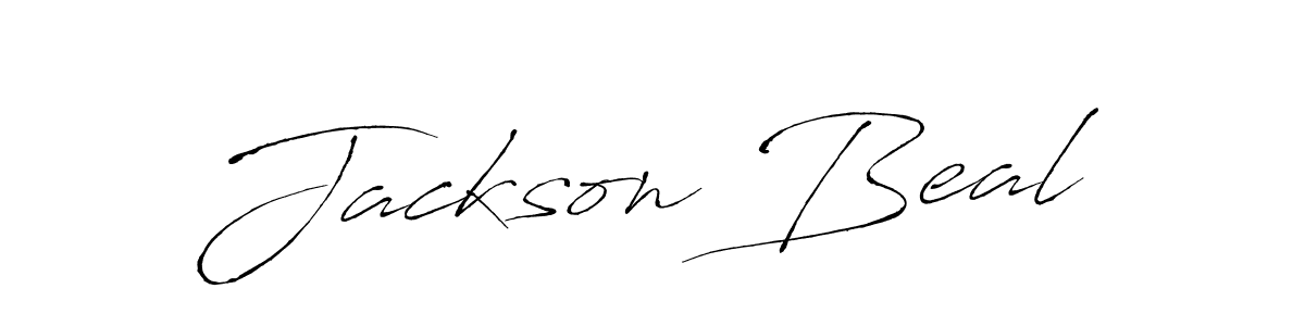 The best way (Antro_Vectra) to make a short signature is to pick only two or three words in your name. The name Jackson Beal include a total of six letters. For converting this name. Jackson Beal signature style 6 images and pictures png