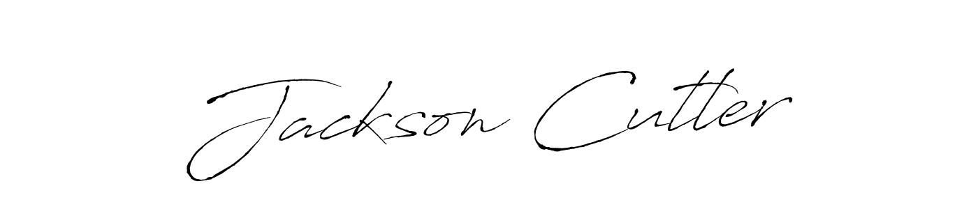 How to make Jackson Cutler name signature. Use Antro_Vectra style for creating short signs online. This is the latest handwritten sign. Jackson Cutler signature style 6 images and pictures png