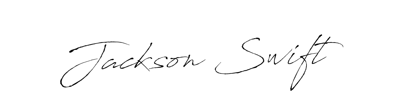 It looks lik you need a new signature style for name Jackson Swift. Design unique handwritten (Antro_Vectra) signature with our free signature maker in just a few clicks. Jackson Swift signature style 6 images and pictures png