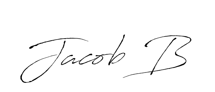 It looks lik you need a new signature style for name Jacob B. Design unique handwritten (Antro_Vectra) signature with our free signature maker in just a few clicks. Jacob B signature style 6 images and pictures png