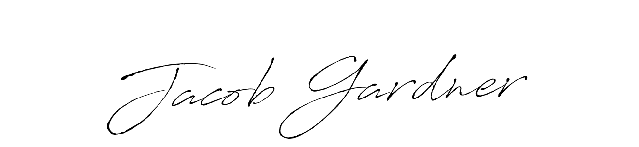 Design your own signature with our free online signature maker. With this signature software, you can create a handwritten (Antro_Vectra) signature for name Jacob Gardner. Jacob Gardner signature style 6 images and pictures png