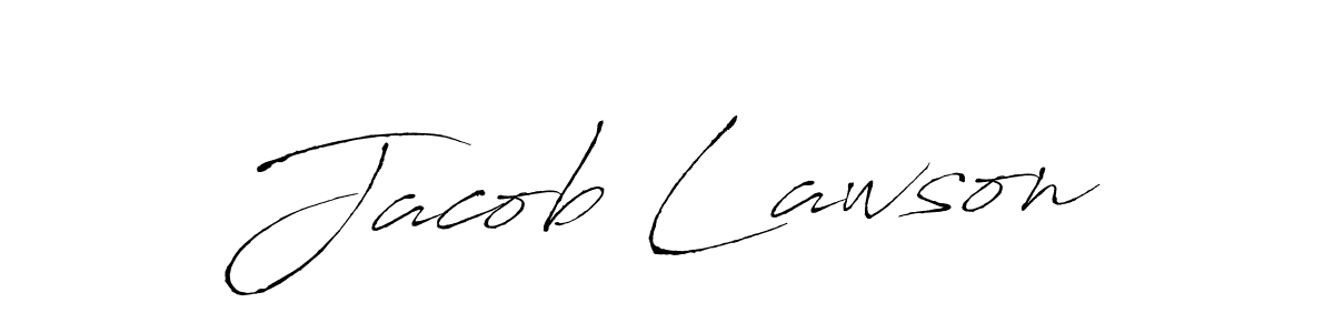 Make a beautiful signature design for name Jacob Lawson. With this signature (Antro_Vectra) style, you can create a handwritten signature for free. Jacob Lawson signature style 6 images and pictures png