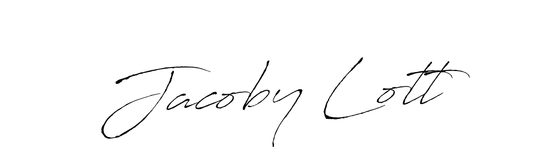 How to make Jacoby Lott name signature. Use Antro_Vectra style for creating short signs online. This is the latest handwritten sign. Jacoby Lott signature style 6 images and pictures png