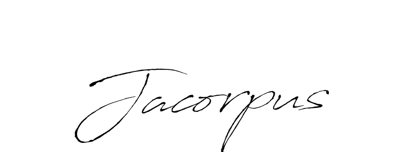Similarly Antro_Vectra is the best handwritten signature design. Signature creator online .You can use it as an online autograph creator for name Jacorpus. Jacorpus signature style 6 images and pictures png