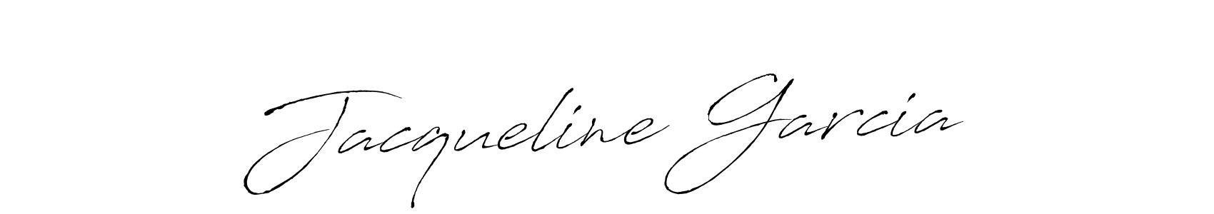 Design your own signature with our free online signature maker. With this signature software, you can create a handwritten (Antro_Vectra) signature for name Jacqueline Garcia. Jacqueline Garcia signature style 6 images and pictures png