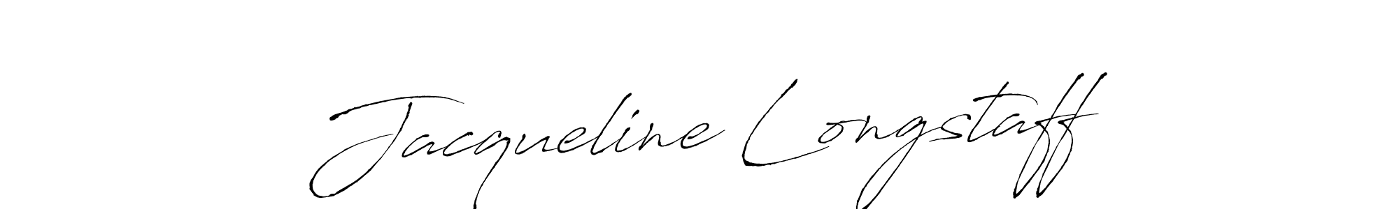 Best and Professional Signature Style for Jacqueline Longstaff. Antro_Vectra Best Signature Style Collection. Jacqueline Longstaff signature style 6 images and pictures png