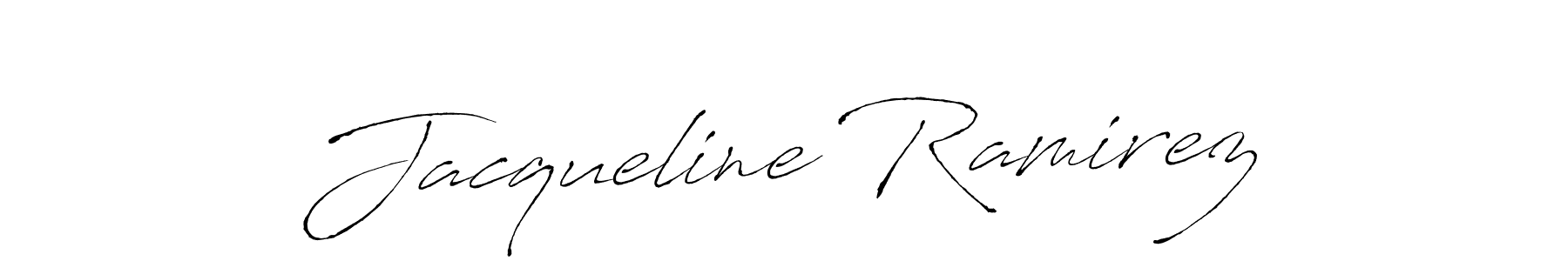 How to make Jacqueline Ramirez signature? Antro_Vectra is a professional autograph style. Create handwritten signature for Jacqueline Ramirez name. Jacqueline Ramirez signature style 6 images and pictures png