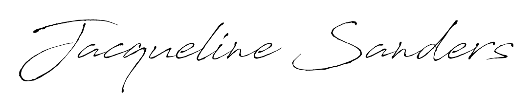 Design your own signature with our free online signature maker. With this signature software, you can create a handwritten (Antro_Vectra) signature for name Jacqueline Sanders. Jacqueline Sanders signature style 6 images and pictures png