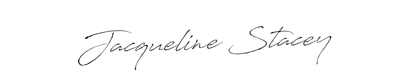 Make a beautiful signature design for name Jacqueline Stacey. With this signature (Antro_Vectra) style, you can create a handwritten signature for free. Jacqueline Stacey signature style 6 images and pictures png