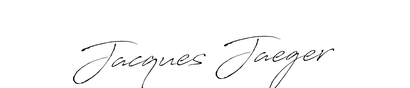 Jacques Jaeger stylish signature style. Best Handwritten Sign (Antro_Vectra) for my name. Handwritten Signature Collection Ideas for my name Jacques Jaeger. Jacques Jaeger signature style 6 images and pictures png