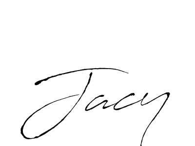 You should practise on your own different ways (Antro_Vectra) to write your name (Jacy) in signature. don't let someone else do it for you. Jacy signature style 6 images and pictures png