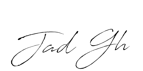 The best way (Antro_Vectra) to make a short signature is to pick only two or three words in your name. The name Jad Gh include a total of six letters. For converting this name. Jad Gh signature style 6 images and pictures png