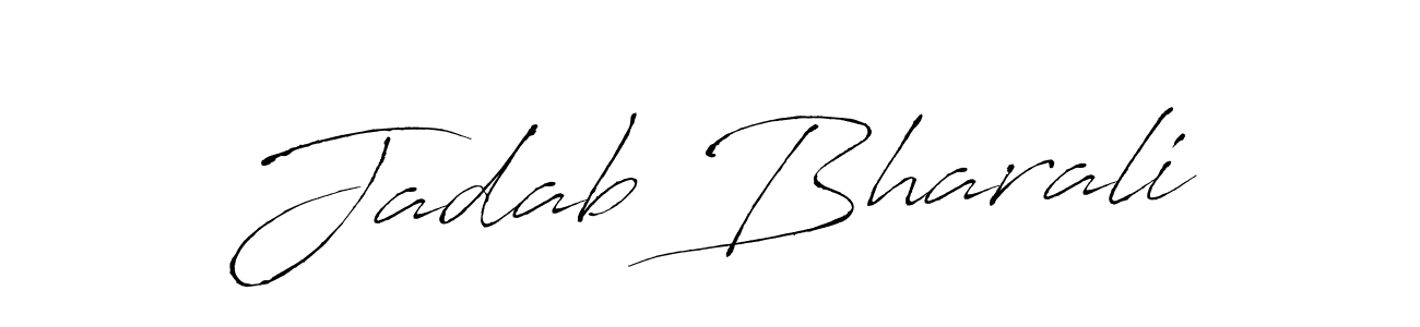 This is the best signature style for the Jadab Bharali name. Also you like these signature font (Antro_Vectra). Mix name signature. Jadab Bharali signature style 6 images and pictures png