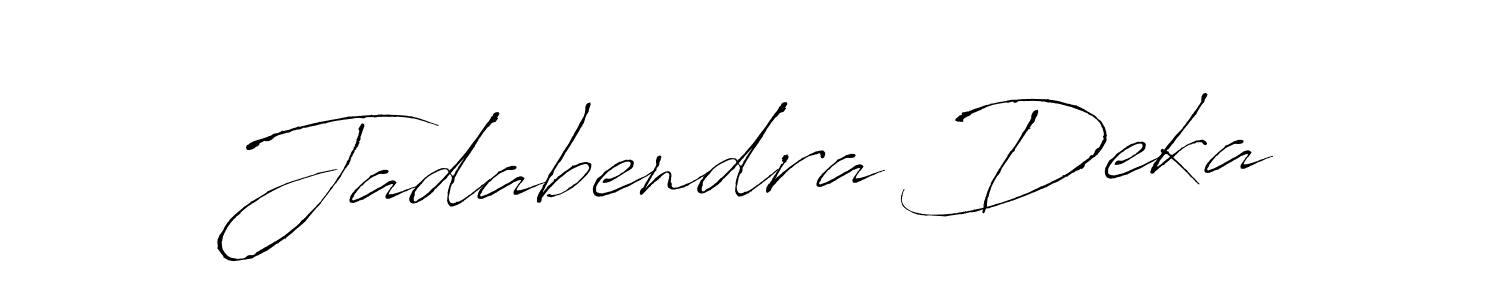 Similarly Antro_Vectra is the best handwritten signature design. Signature creator online .You can use it as an online autograph creator for name Jadabendra Deka. Jadabendra Deka signature style 6 images and pictures png