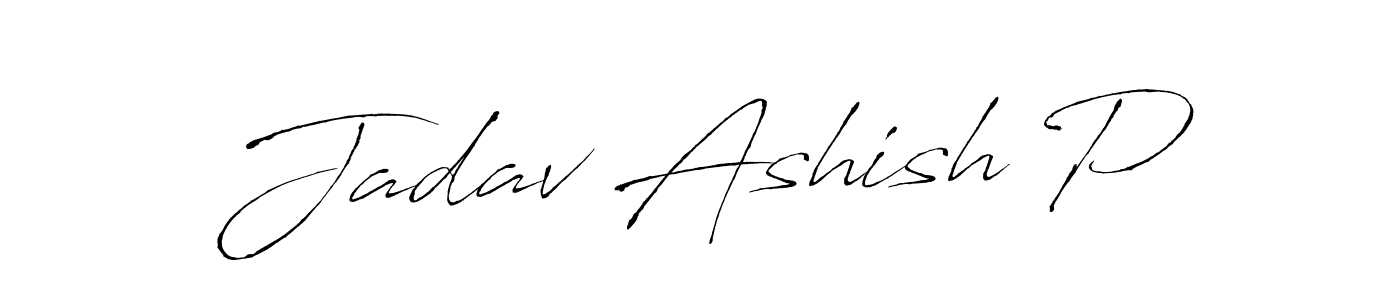 Design your own signature with our free online signature maker. With this signature software, you can create a handwritten (Antro_Vectra) signature for name Jadav Ashish P. Jadav Ashish P signature style 6 images and pictures png