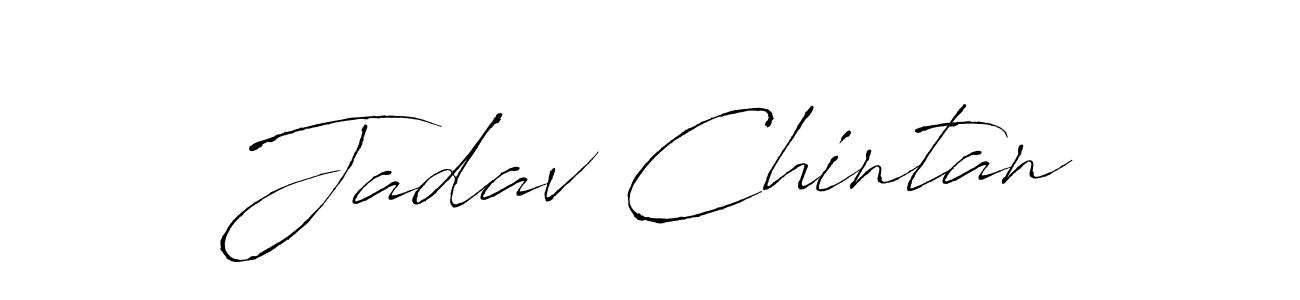 Create a beautiful signature design for name Jadav Chintan. With this signature (Antro_Vectra) fonts, you can make a handwritten signature for free. Jadav Chintan signature style 6 images and pictures png