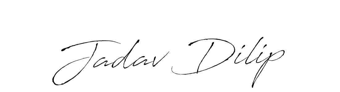 Also we have Jadav Dilip name is the best signature style. Create professional handwritten signature collection using Antro_Vectra autograph style. Jadav Dilip signature style 6 images and pictures png