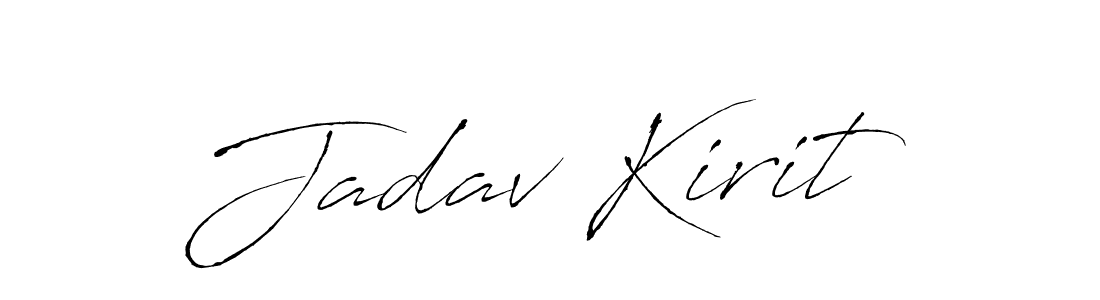 It looks lik you need a new signature style for name Jadav Kirit. Design unique handwritten (Antro_Vectra) signature with our free signature maker in just a few clicks. Jadav Kirit signature style 6 images and pictures png