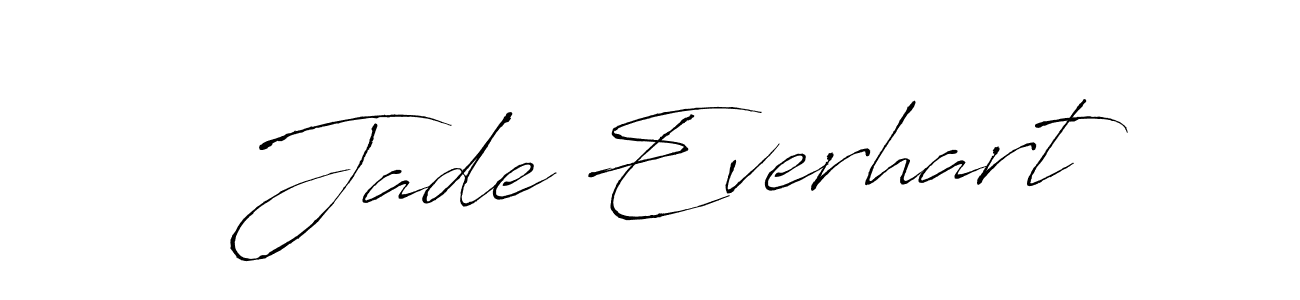 Create a beautiful signature design for name Jade Everhart. With this signature (Antro_Vectra) fonts, you can make a handwritten signature for free. Jade Everhart signature style 6 images and pictures png