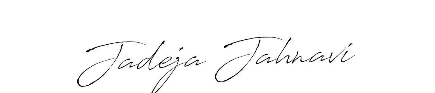 Here are the top 10 professional signature styles for the name Jadeja Jahnavi. These are the best autograph styles you can use for your name. Jadeja Jahnavi signature style 6 images and pictures png