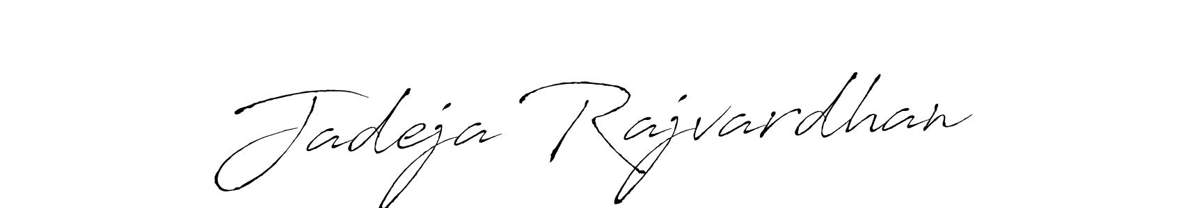 Jadeja Rajvardhan stylish signature style. Best Handwritten Sign (Antro_Vectra) for my name. Handwritten Signature Collection Ideas for my name Jadeja Rajvardhan. Jadeja Rajvardhan signature style 6 images and pictures png