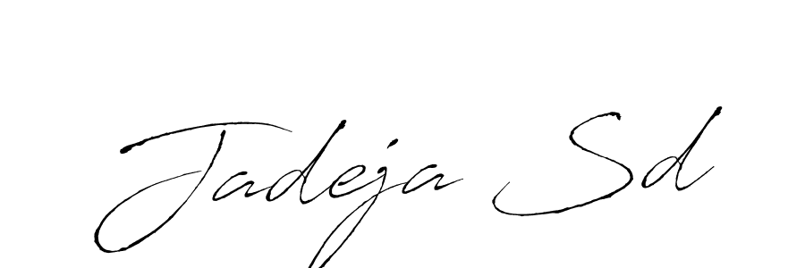 Antro_Vectra is a professional signature style that is perfect for those who want to add a touch of class to their signature. It is also a great choice for those who want to make their signature more unique. Get Jadeja Sd name to fancy signature for free. Jadeja Sd signature style 6 images and pictures png