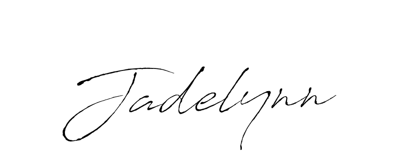 How to make Jadelynn signature? Antro_Vectra is a professional autograph style. Create handwritten signature for Jadelynn name. Jadelynn signature style 6 images and pictures png